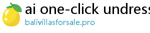 ai one-click undressing