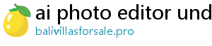 ai photo editor undress